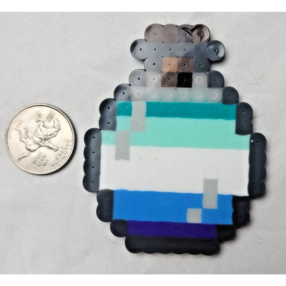 Gay (5 Stripe) LGBT Potion Perler Pixel Art